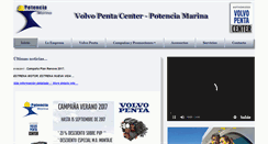 Desktop Screenshot of potenciamarina.com